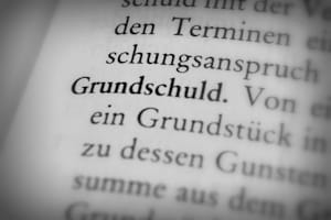 Grundpfandrecht: Die Grundschuld ist eine Form davon.