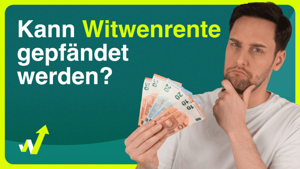 Dieses Video fasst zusammen, inwiefern die Witwenrente pfändbar ist.